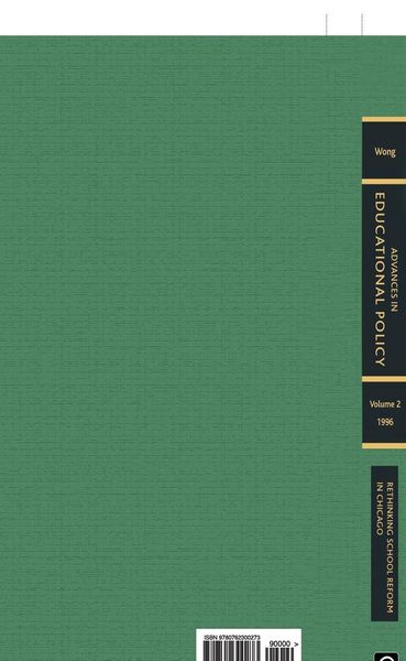 Produktbild: Advances in Educational Policy
