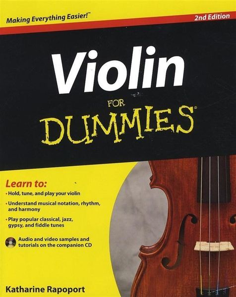 Produktbild: Violin For Dummies 2/e