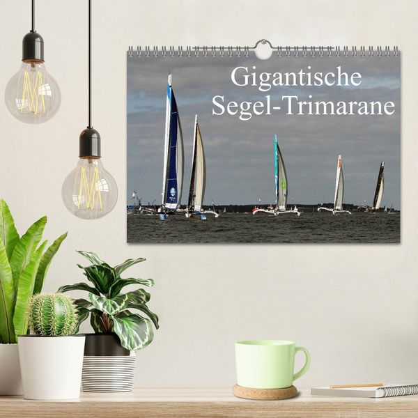 Produktbild: Gigantische Segel-Trimarane (Wandkalender 2026 DIN A4 quer), CALVENDO Monatskalender