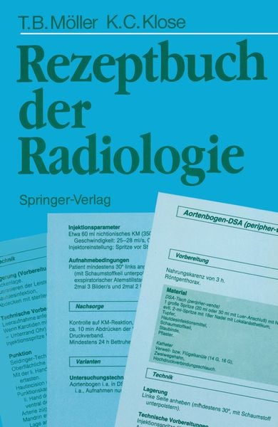 Produktbild: Rezeptbuch der Radiologie