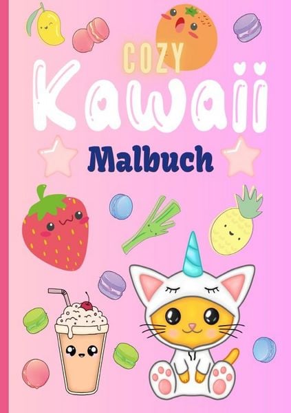 Produktbild: Cozy Kawaii Malbuch