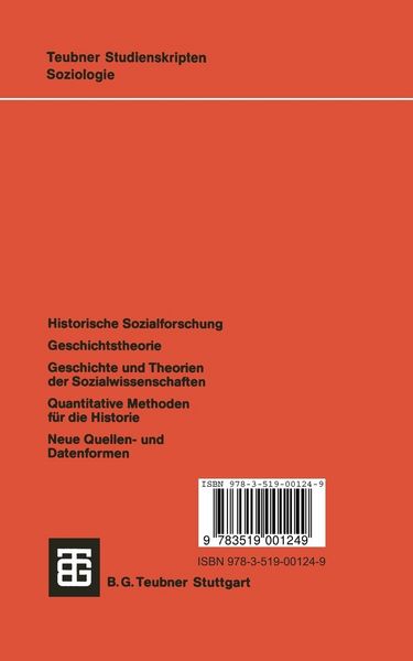 Produktbild: Historische Sozialforschung