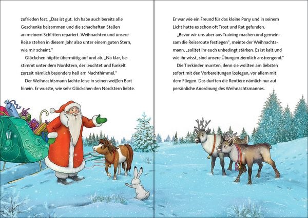 Produktbild: Gl&ouml;ckchen, das Weihnachtspony (Band 3) - Die Magie des Nordlichts