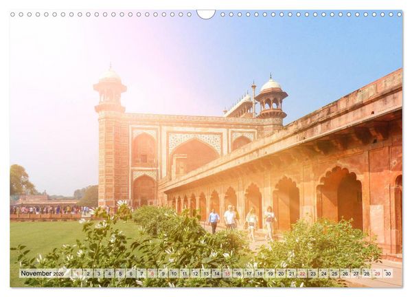 Produktbild: Indien - Imposant und Eindrucksvoll (Wandkalender 2026 DIN A3 quer), CALVENDO Monatskalender