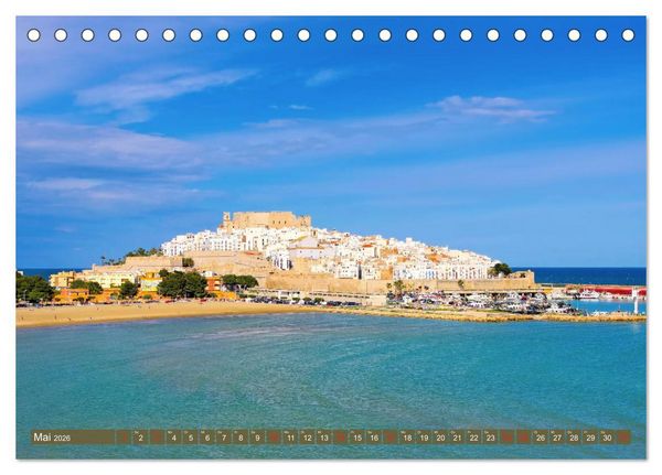 Produktbild: Costa del Azahar - Spaniens Orangenbl&uuml;tenk&uuml;ste (Tischkalender 2026 DIN A5 quer), CALVENDO Monatskalender