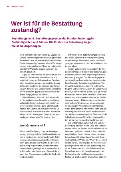 Produktbild: Schnelle Hilfe im Trauerfall