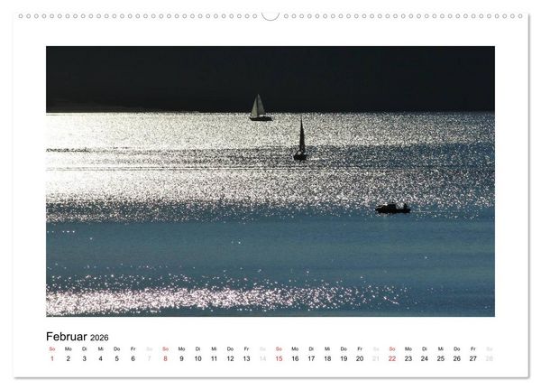Produktbild: Boote 2026 (hochwertiger Premium Wandkalender 2026 DIN A2 quer), Kunstdruck in Hochglanz