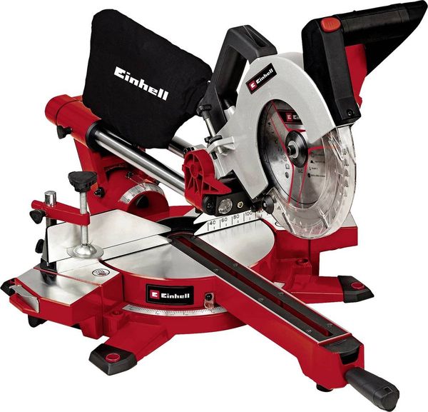 Einhell TE-SM 2131 Dual Zug-Kapp- und Gehrungssäge 210mm 30mm 1600W