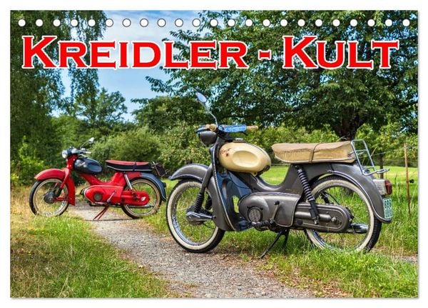 Produktbild: Kreidler-Kult (Tischkalender 2027 DIN A5 quer), CALVENDO Monatskalender