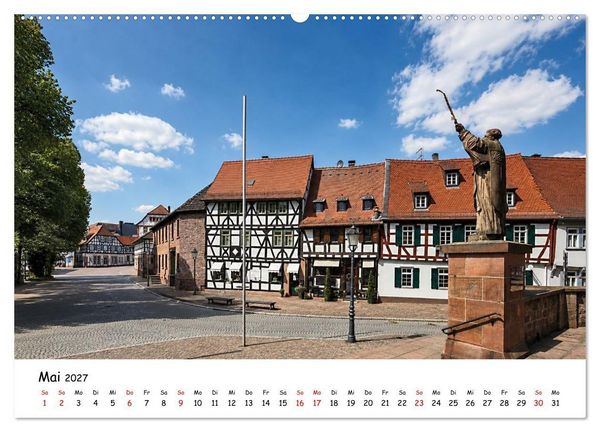 Produktbild: Seligenstadt am Main (hochwertiger Premium Wandkalender 2027 DIN A2 quer), Kunstdruck in Hochglanz