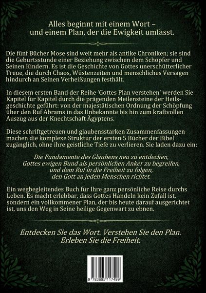 Produktbild: Fundamente des Glaubens: Die 5 B&uuml;cher Mose - Gottes ewiger Bund und der Ruf in die Freiheit