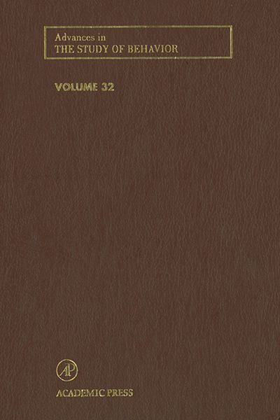 Produktbild: Advances in the Study of Behavior