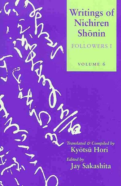 Produktbild: Writings of Nichiren Shonin: Volume 6--Followers