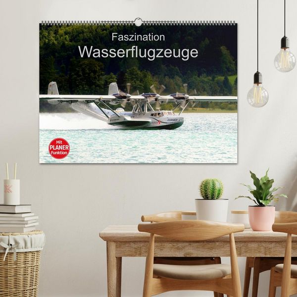 Produktbild: Faszination Wasserflugzeuge (Wandkalender 2026 DIN A2 quer), CALVENDO Monatskalender