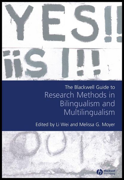 Produktbild: The Blackwell Guide to Research Methods in Bilingualism and Multilingualism