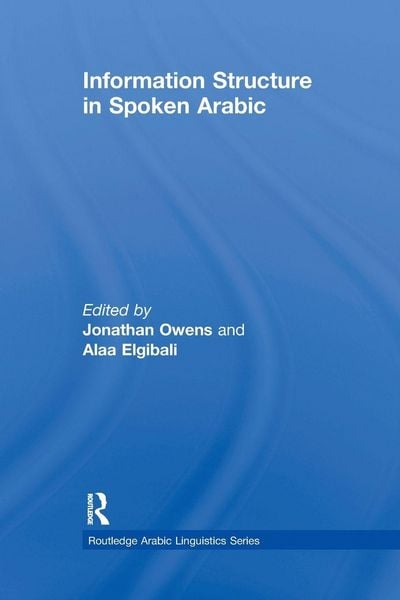 Produktbild: Information Structure in Spoken Arabic