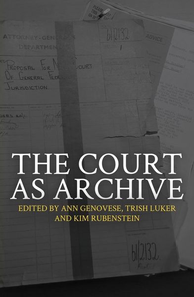 Produktbild: The Court as Archive