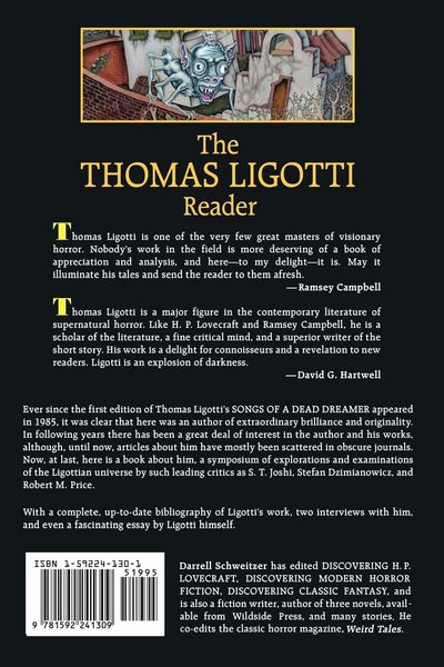 Produktbild: The Thomas Ligotti Reader