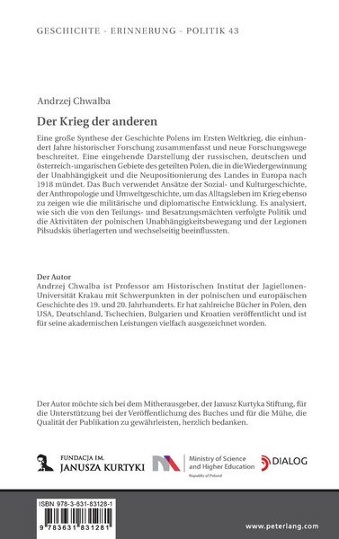 Produktbild: Der Krieg der anderen