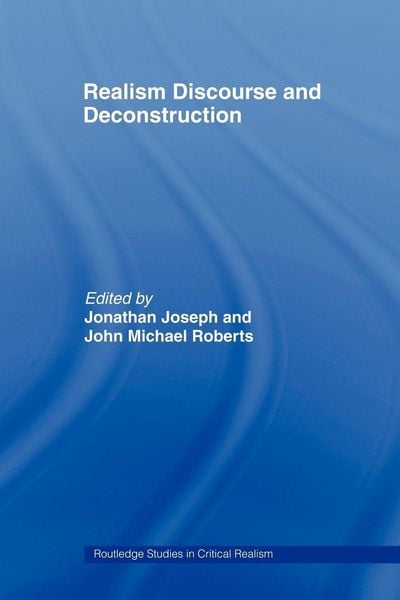 Produktbild: Realism Discourse and Deconstruction