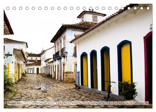 Produktbild: Brasilien - Von Rio nach Florian&oacute;polis (Tischkalender 2026 DIN A5 quer), CALVENDO Monatskalender