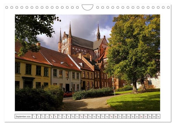 Produktbild: Unser sch&ouml;nes Wismar (Wandkalender 2026 DIN A4 quer), CALVENDO Monatskalender