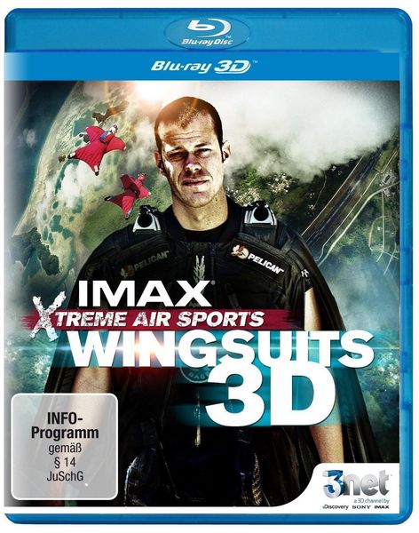 Wingsuits 3D (IMAX Xtreme Air Sports),1 Blu-ray