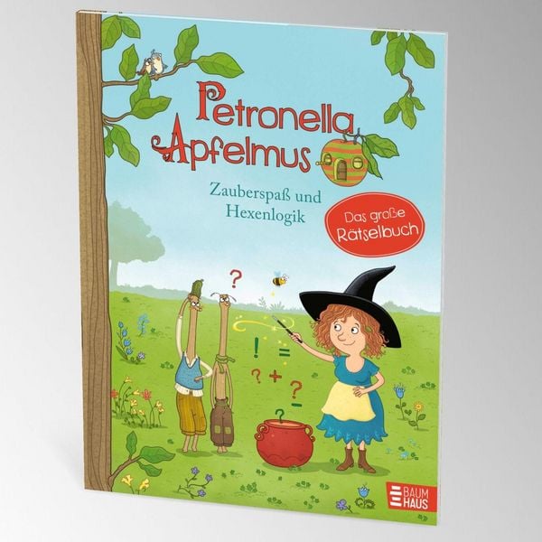 Produktbild: Petronella Apfelmus - Zauberspa&szlig; und Hexenlogik. Das gro&szlig;e R&auml;tselbuch