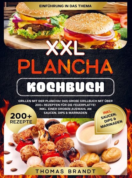 XXL Plancha Kochbuch, Taschenbuch von Thomas Brandt, Bookmundo, 9789403791708