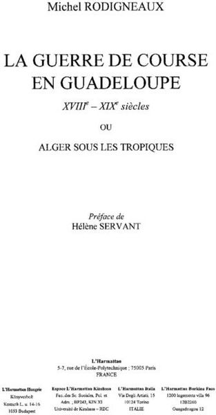 Produktbild: Guerre de course en guadeloupela