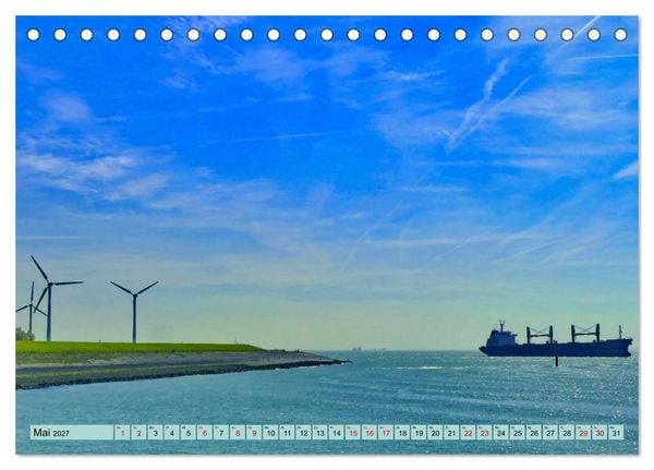 Produktbild: Magische K&uuml;ste Zeeland (Tischkalender 2027 DIN A5 quer), CALVENDO Monatskalender