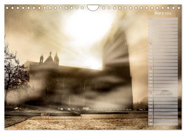Produktbild: Der Magdeburger Dom 2026 (Wandkalender 2026 DIN A4 quer), CALVENDO Monatskalender