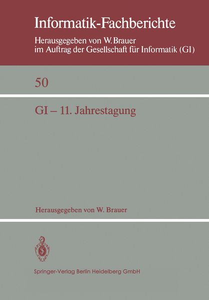Produktbild: GI &mdash; 11. Jahrestagung