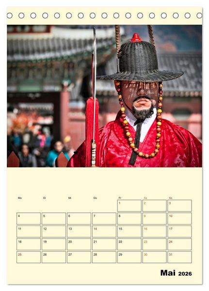 Produktbild: S&uuml;dkorea - Tradition und Hightech (Tischkalender 2026 DIN A5 hoch), CALVENDO Monatskalender