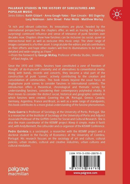 Produktbild: Punk, Fanzines and DIY Cultures in a Global World