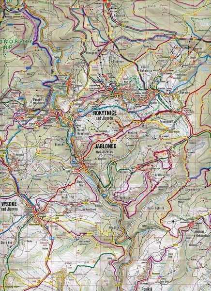 Produktbild: Wanderkarte Tschechien Krkonose
