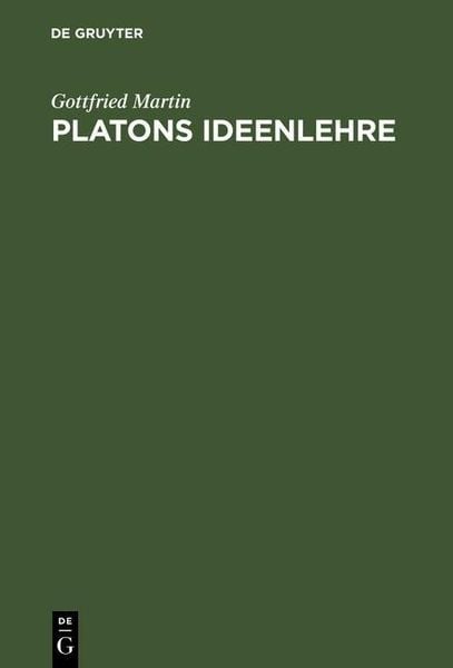 Produktbild: Platons Ideenlehre