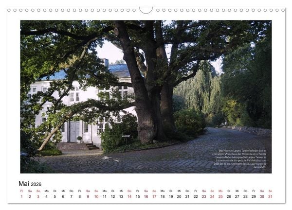 Produktbild: Rosenstadt Uetersen (Wandkalender 2026 DIN A3 quer), CALVENDO Monatskalender