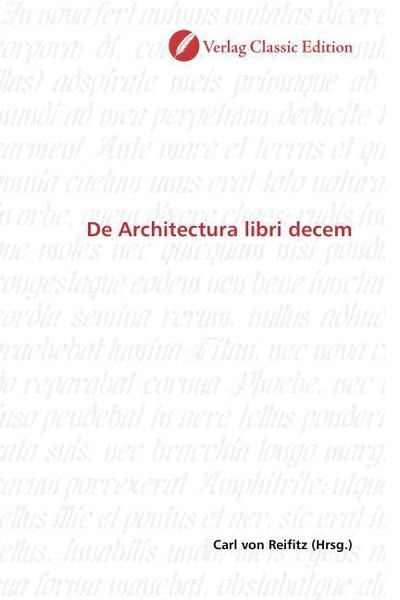 Produktbild: De Architectura libri decem