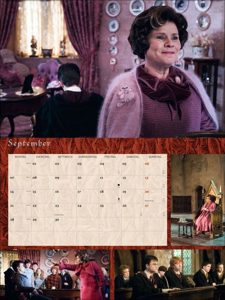 Produktbild: Harry Potter Broschur XL Kalender 2026
