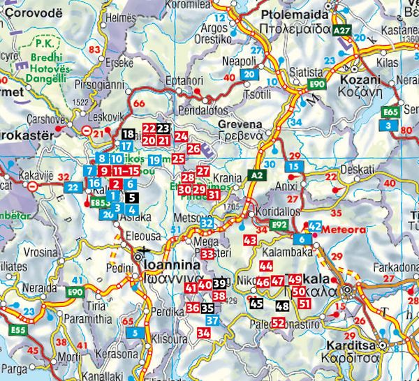 Produktbild: ROTHER Wanderf&uuml;hrer Griechenland &ndash; Pindosgebirge