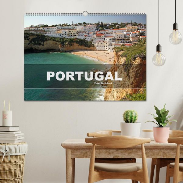 Produktbild: Portugal (Wandkalender 2026 DIN A2 quer), CALVENDO Monatskalender