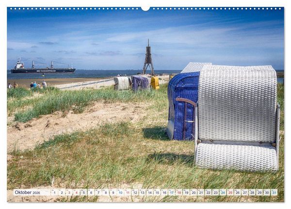 Produktbild: Cuxhavener Land (Wandkalender 2026 DIN A2 quer), CALVENDO Monatskalender