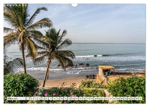Produktbild: Traumstr&auml;nde in Gambia (Wandkalender 2026 DIN A3 quer), CALVENDO Monatskalender
