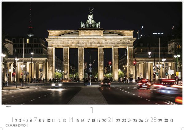 Produktbild: World Capitals 2024 L 35x50cm