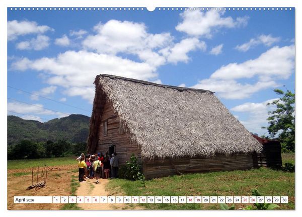 Produktbild: Echte Havannas - Zigarren "Made in Cuba" (hochwertiger Premium Wandkalender 2026 DIN A2 quer), Kunstdruck in Hochglanz