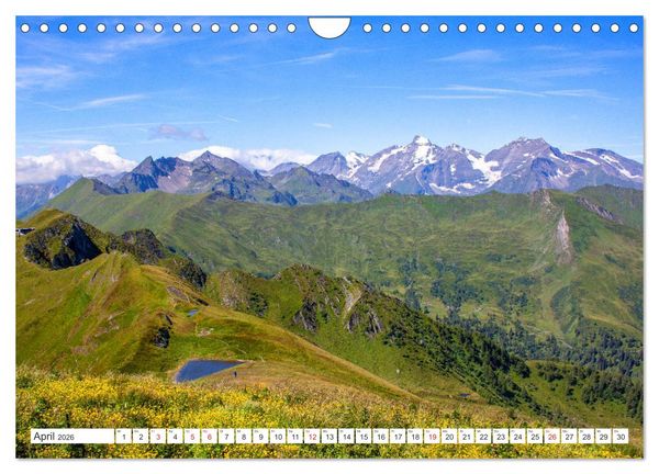 Produktbild: 5 Gipfel-Tour in Rauris (Wandkalender 2026 DIN A4 quer), CALVENDO Monatskalender