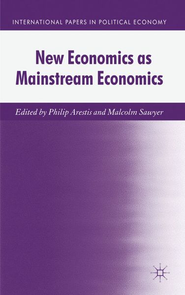 Produktbild: New Economics as Mainstream Economics