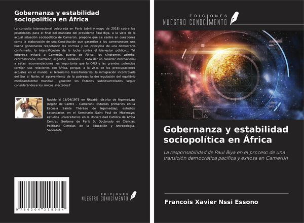 Produktbild: Gobernanza y estabilidad sociopol&iacute;tica en &Aacute;frica