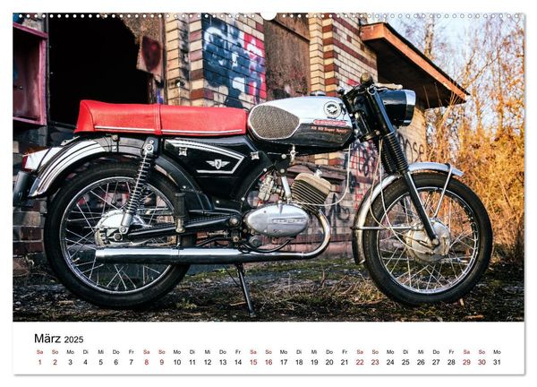 Produktbild: Zündapp-Träume (hochwertiger Premium Wandkalender 2025 DIN A2 quer), Kunstdruck in Hochglanz